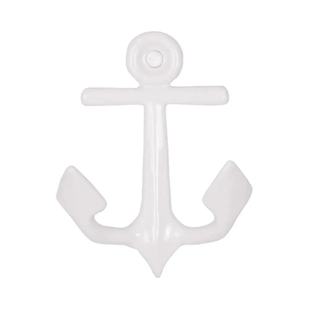 Perchero ancla lacado en blanco - D846B