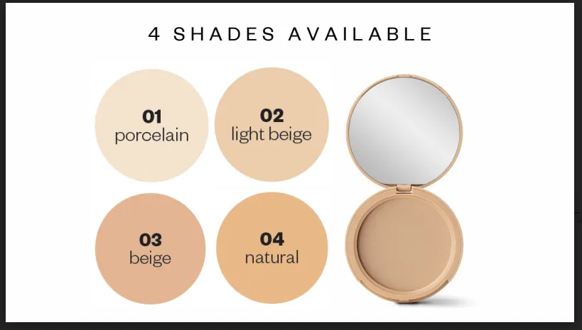 POLVO COMPACTO MATIFICANTE CON ACEITE ARGAN