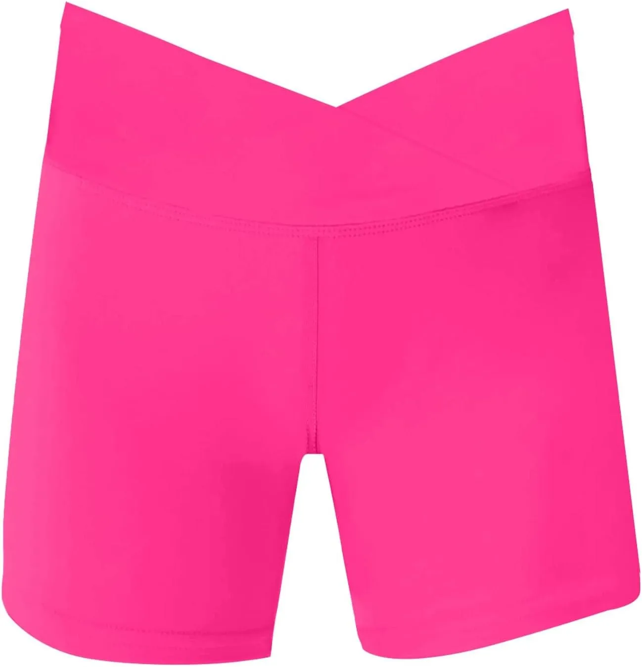 Short Skinny Leggings for Kids Youth Solid Stretchy Gym Workout Yoga Short Leggings Boys Girls High Waist Tights Bottoms
