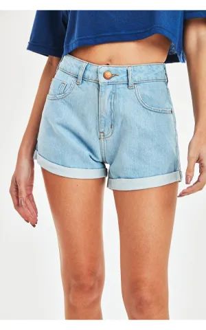SHORTS JEANS C4 VINTAGE LIGHT BLUE