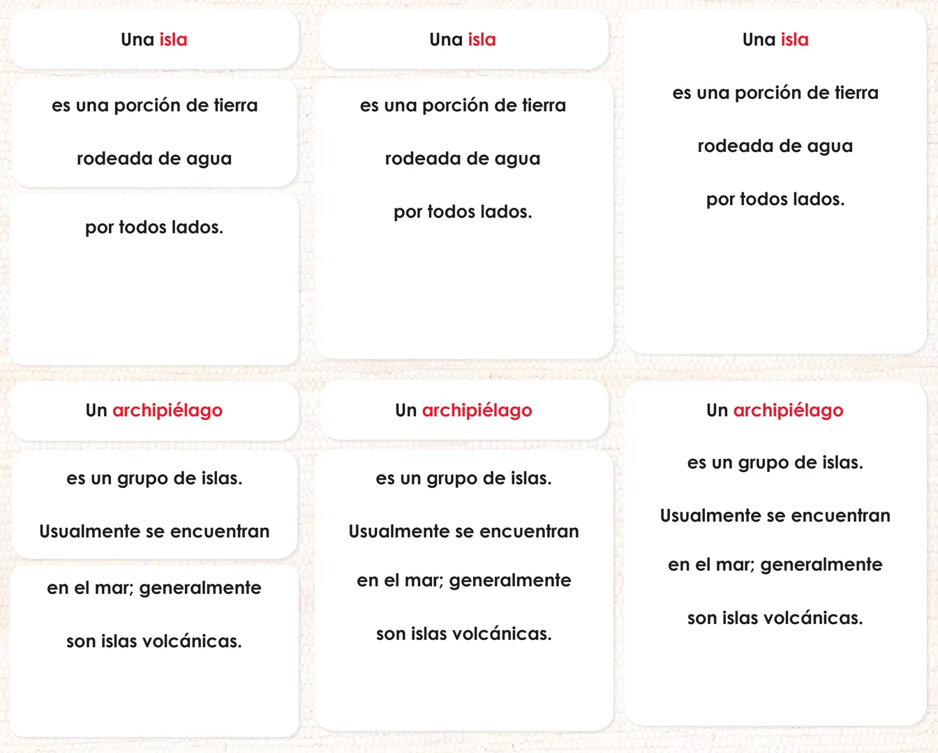 Spanish Land & Water 1 Definitions