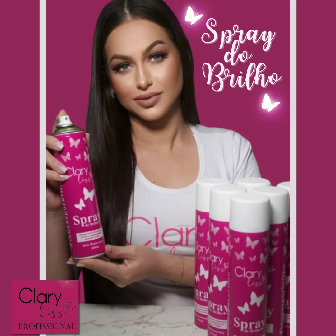 Spray de Brillo Clary Liss Extra Shine Hair Restoration [400ml]