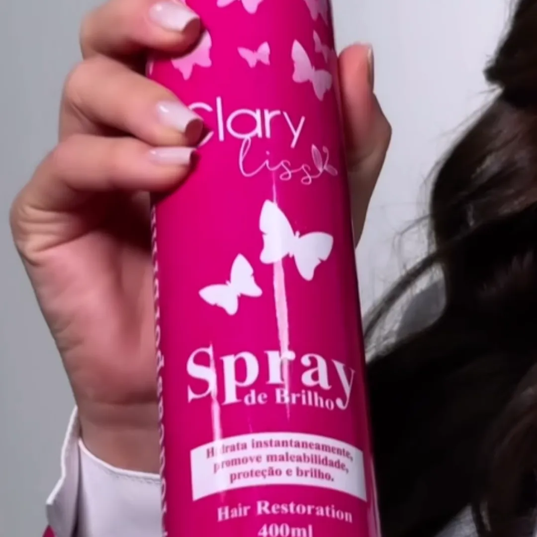 Spray de Brillo Clary Liss Extra Shine Hair Restoration [400ml]
