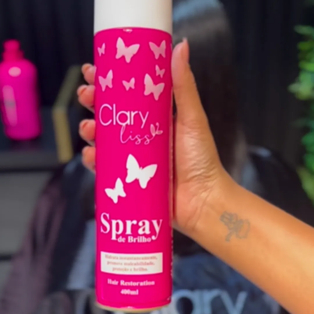 Spray de Brillo Clary Liss Extra Shine Hair Restoration [400ml]