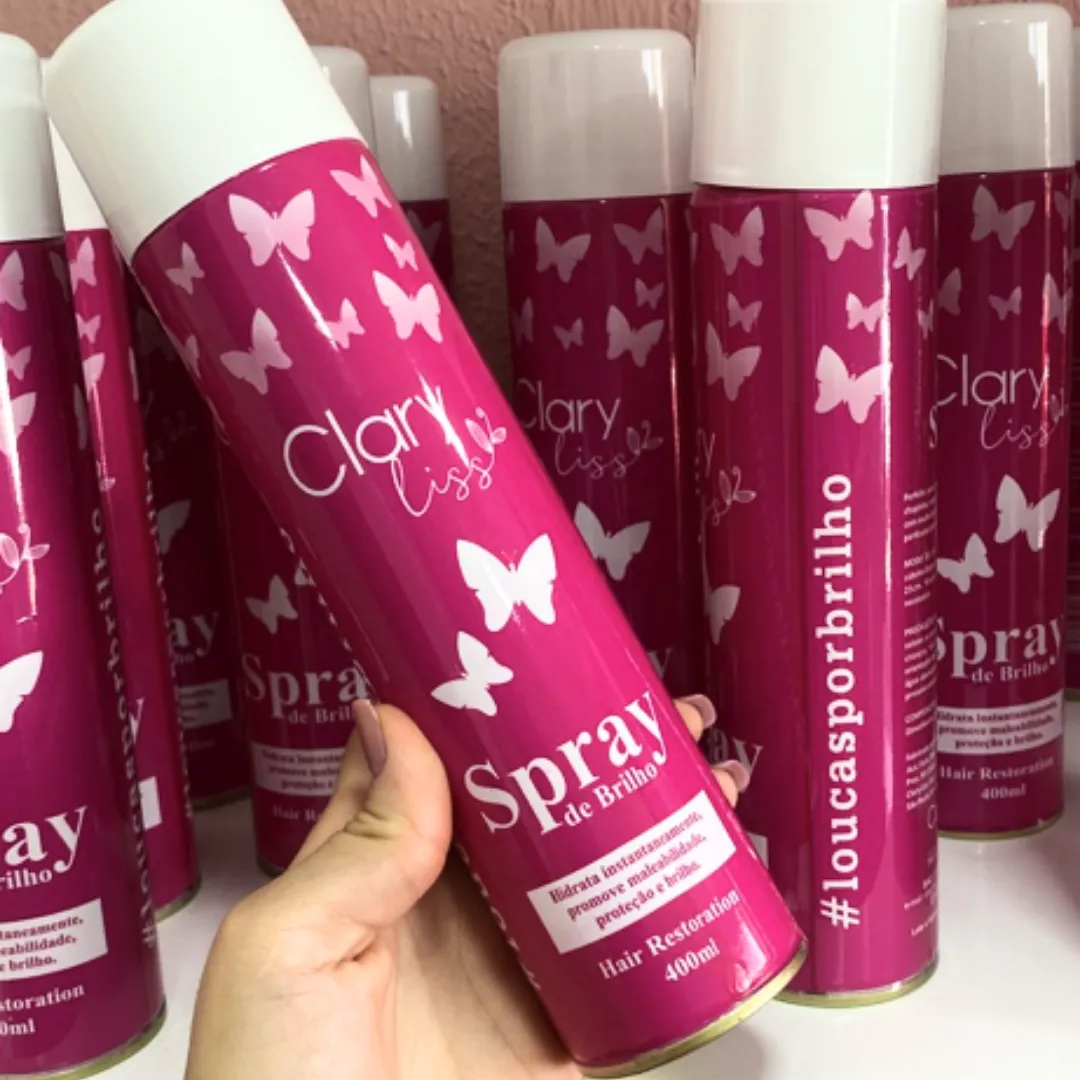 Spray de Brillo Clary Liss Extra Shine Hair Restoration [400ml]