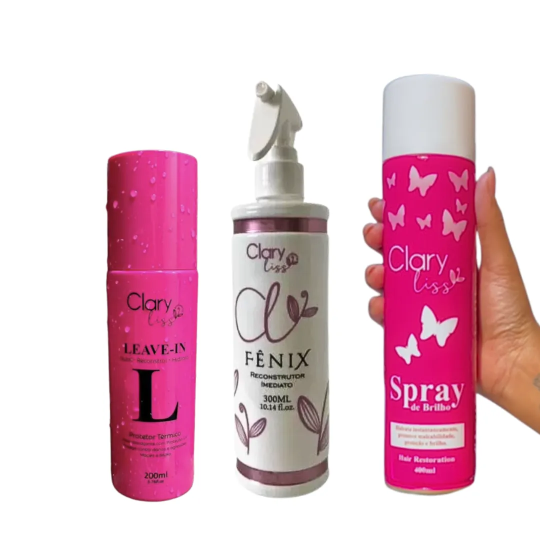 Spray de Brillo Clary Liss Extra Shine Hair Restoration [400ml]