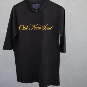 T-shirt #LPRTS2006-Black with yellow printing