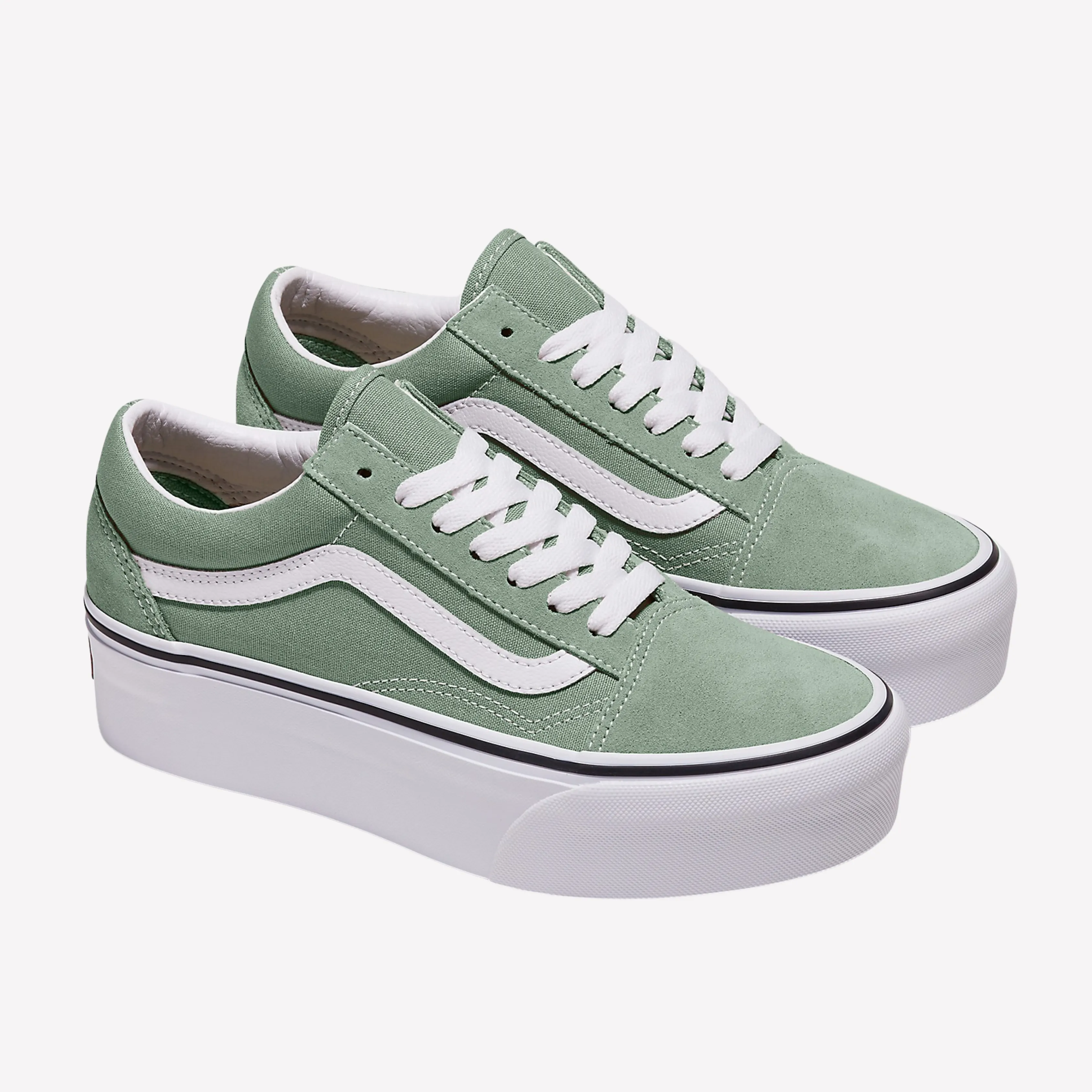 Vans Women Old Skool Stackform - Olive