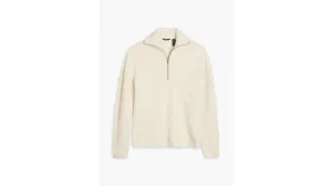 Women's Regular Fit Quarter Zip Sweater