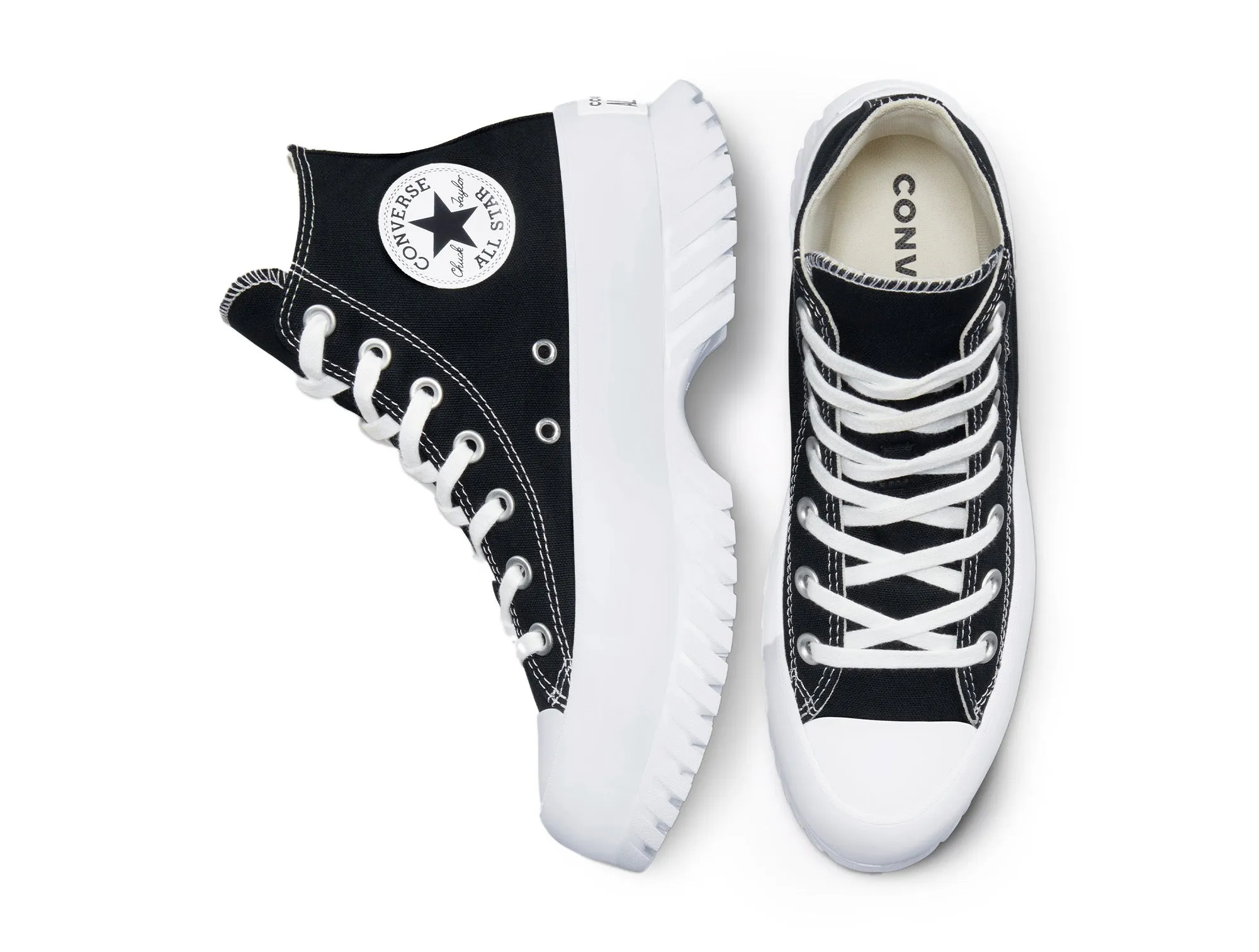 Zapatilla Converse Chuck Taylor Lugged 2 Plataforma Hi Negro