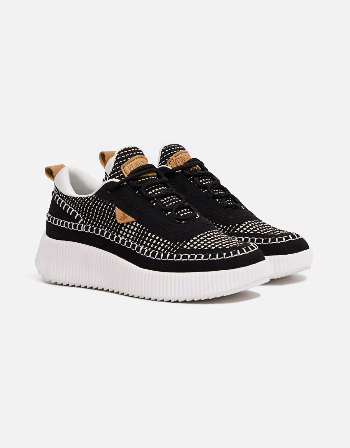 Zapatillas Plataforma Negro - Treviso