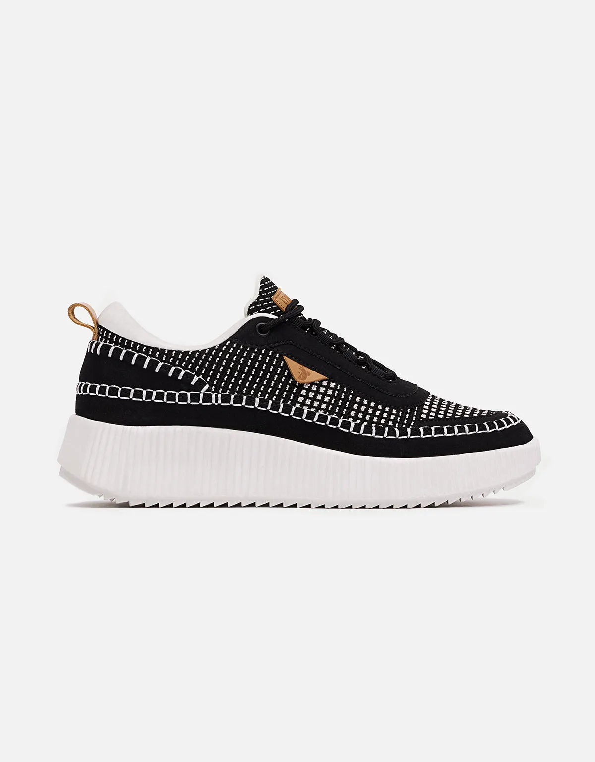 Zapatillas Plataforma Negro - Treviso