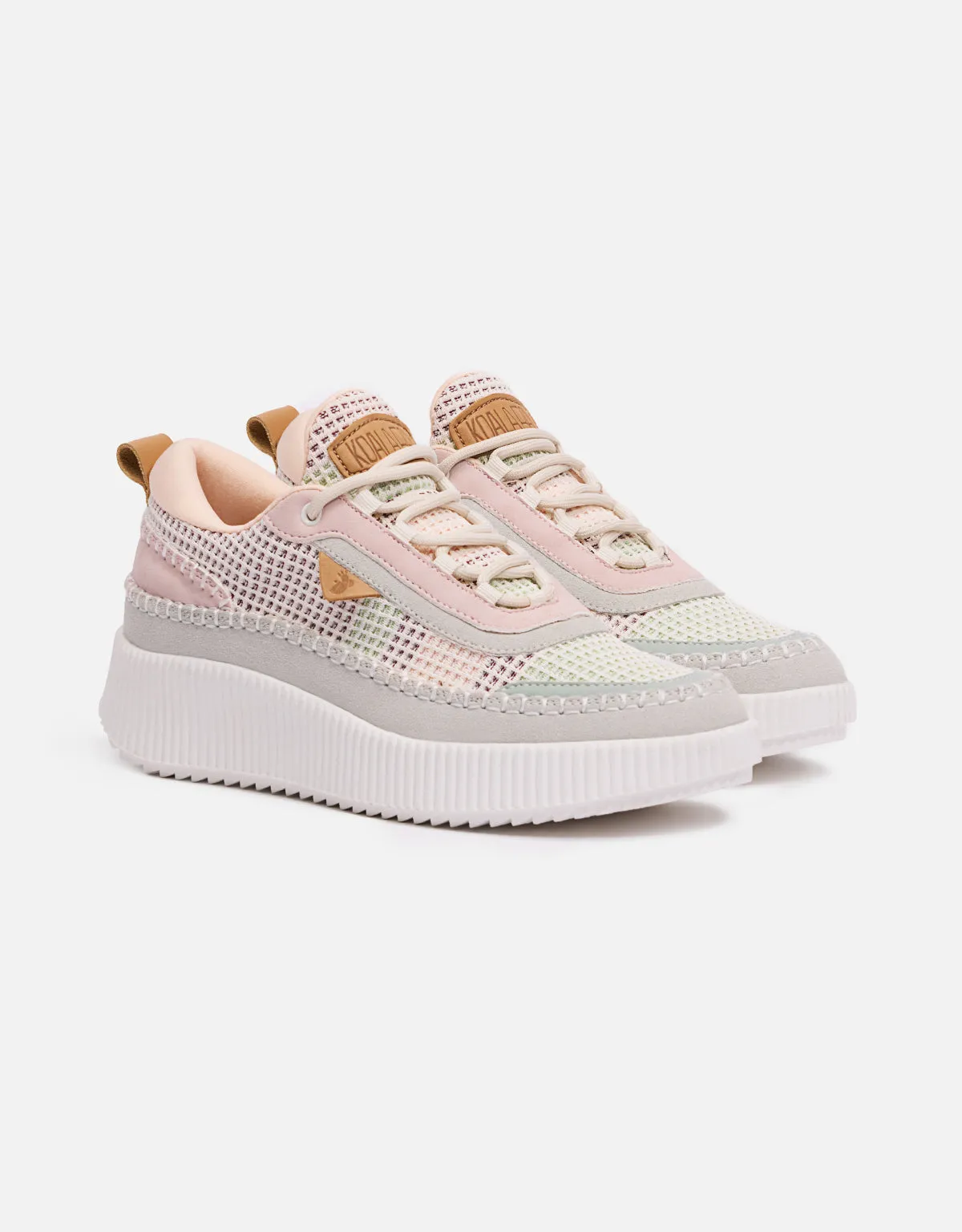 Zapatillas Plataforma Rosa - Treviso