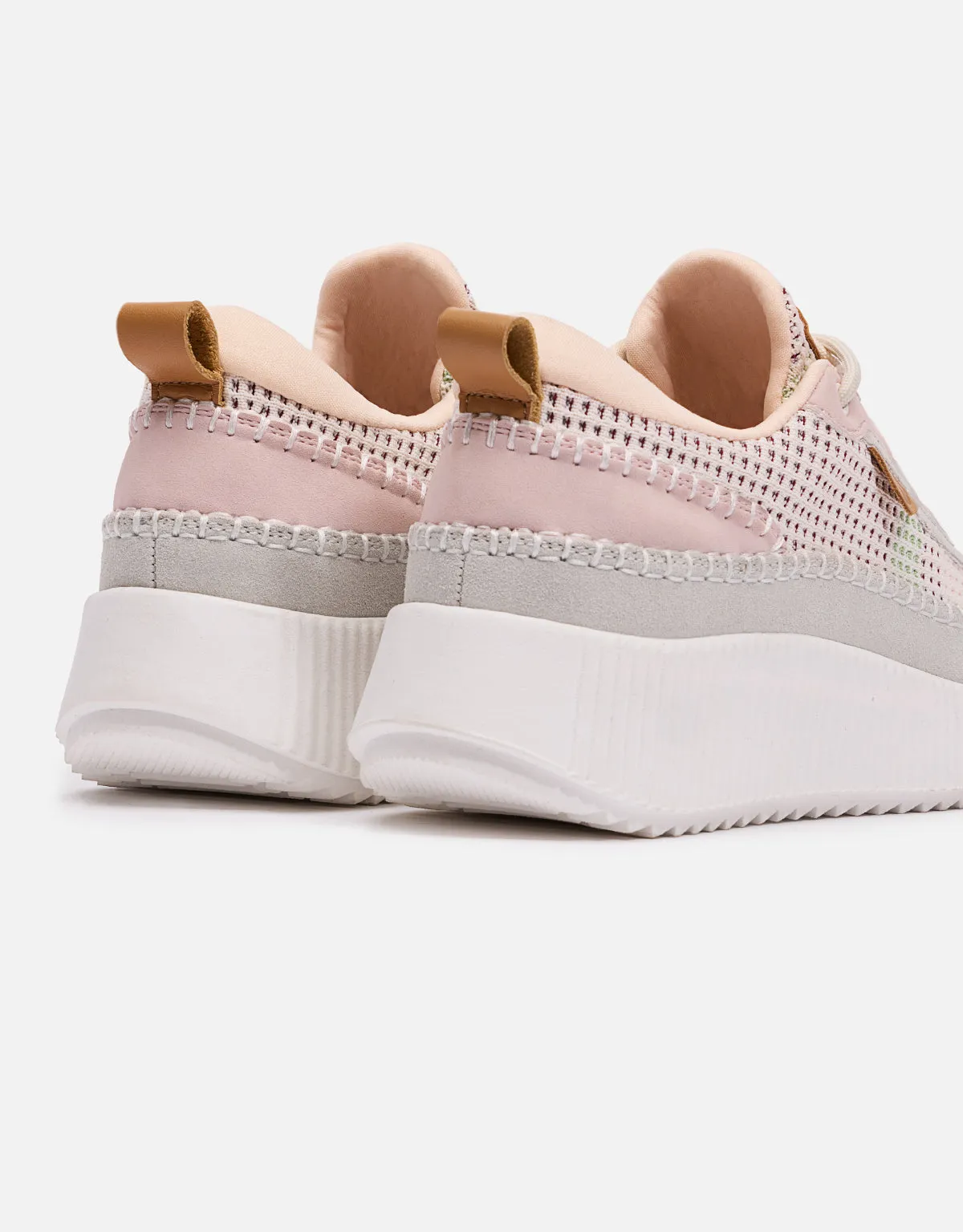 Zapatillas Plataforma Rosa - Treviso